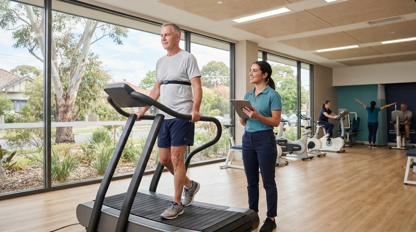 Post-cardiac event exercise rehabilitation in Balwyn North