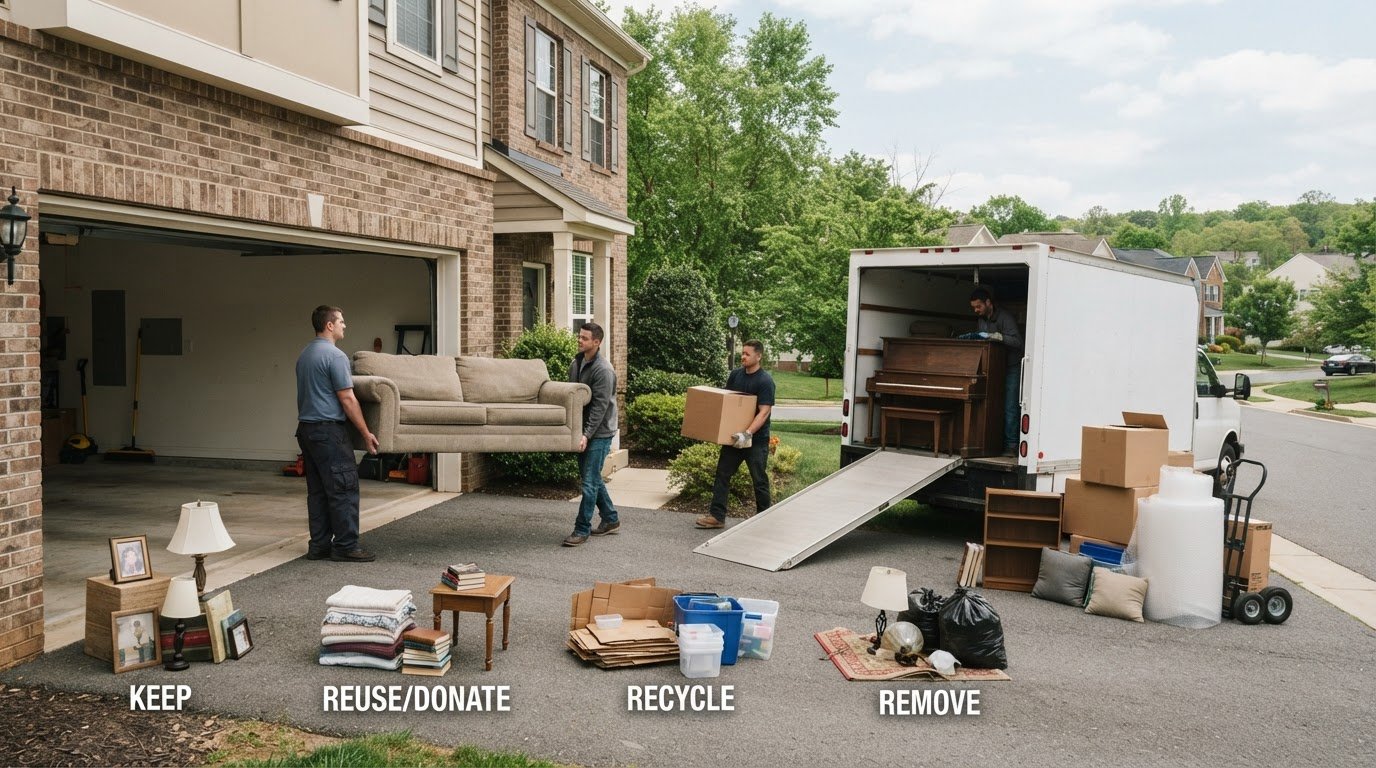 Post-Move Debris Hauling in Manassas Park: Clear the Leftovers with Less Stress