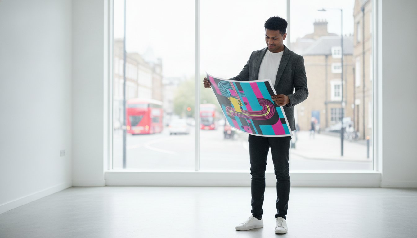 Poster Printing London: A4 to A0 Large Format & Same Day Printing