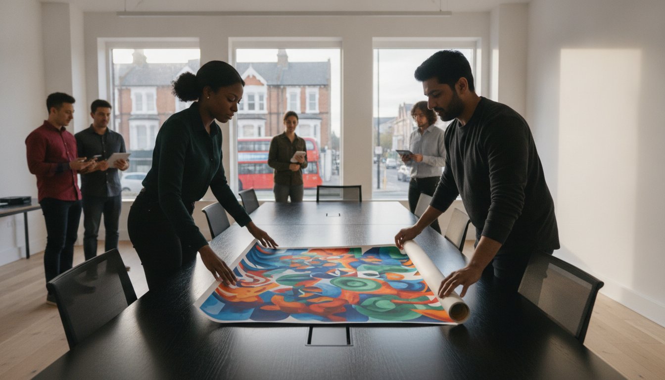 Poster Printing North London: Professional Same-Day Large Format Services