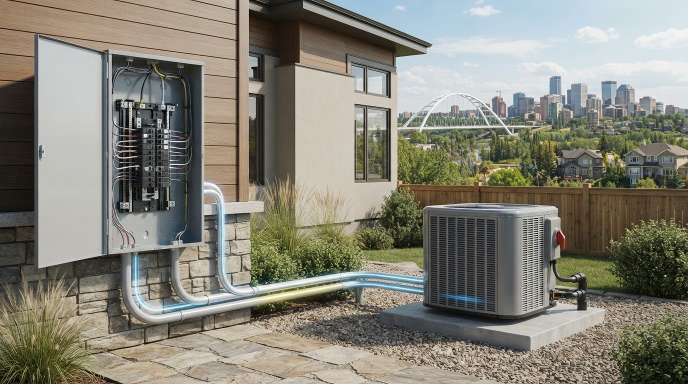 Power Distribution Planning for New HVAC in Edmonton