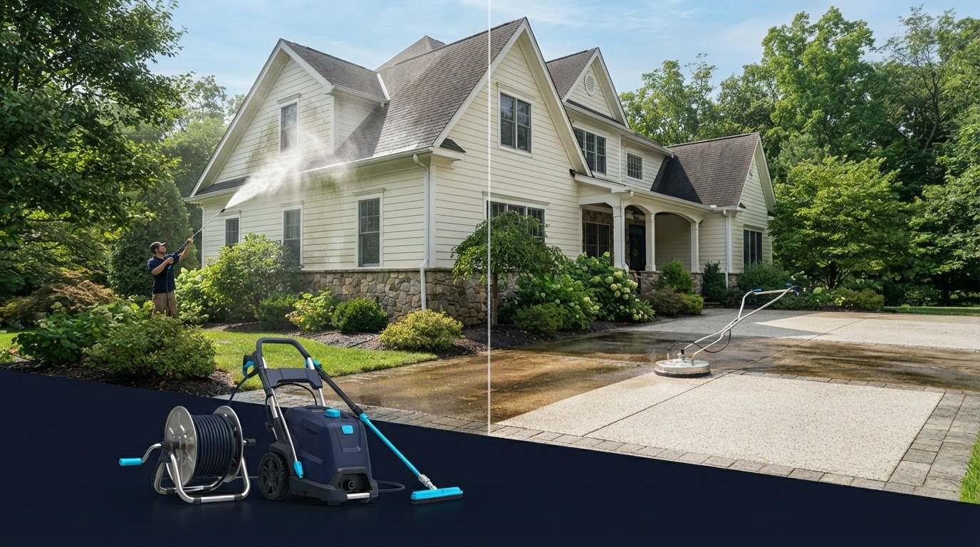 Power Washing Services Near Me: How to Choose a Bucks County, PA Provider