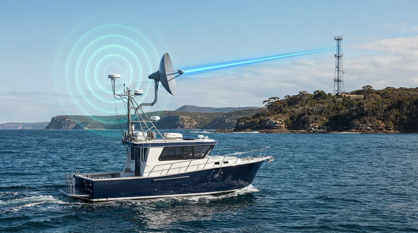 Poynting OMNI-493 vs High Gain Directional Antenna for Marine Vessels