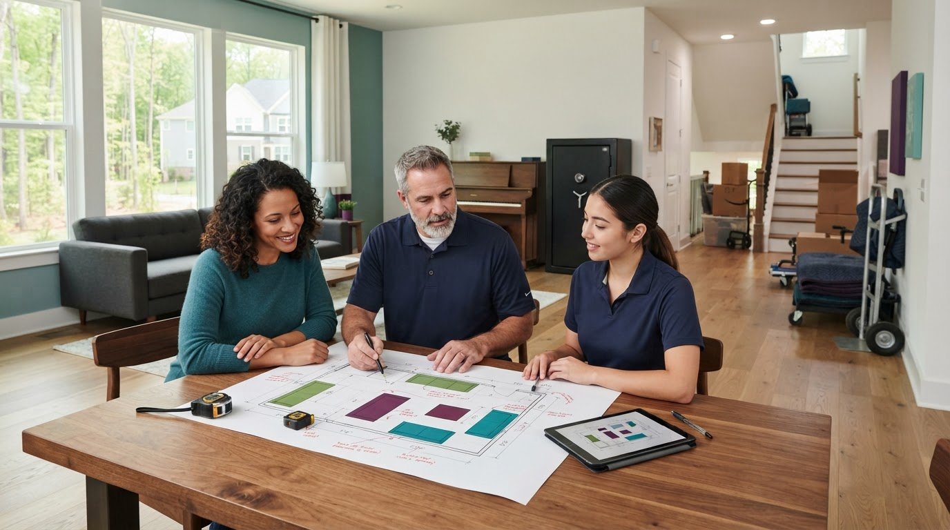 Pre-Move Furniture Layout Planning in Gainesville, VA: A Room-by-Room Guide