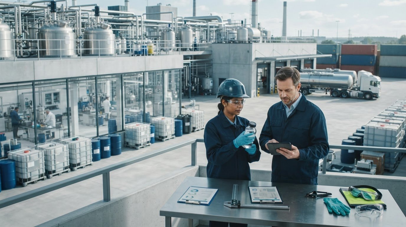 Pre-qualification criteria for industrial chemical suppliers: what to assess