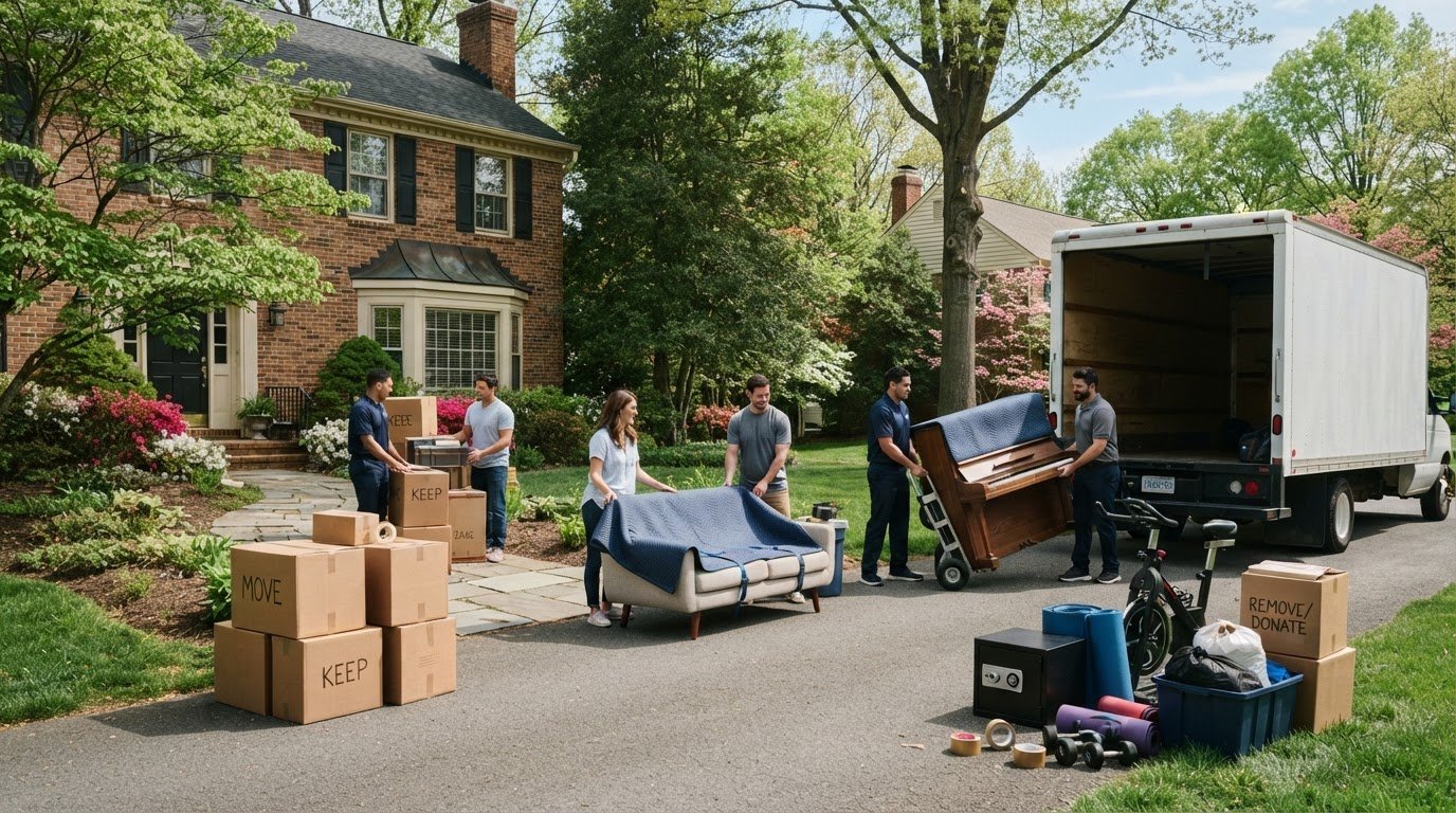 Pre-Sale Decluttering and Moving Service in Fairfax Station: A Homeowner’s Guide