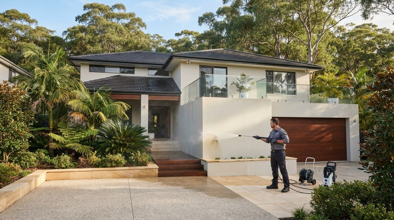 Pre-sale house washing in Sydney, with quotes and service scheduling