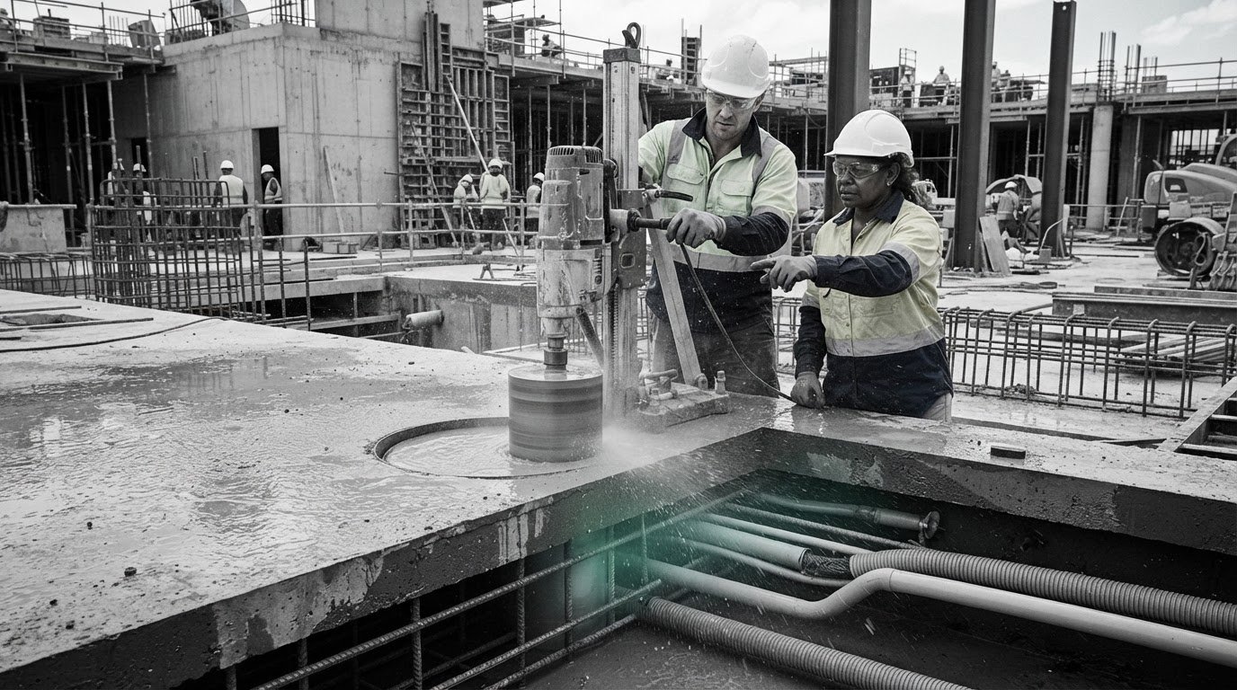 Precision Diamond Core Drilling: Accurate Concrete Penetrations in 2026