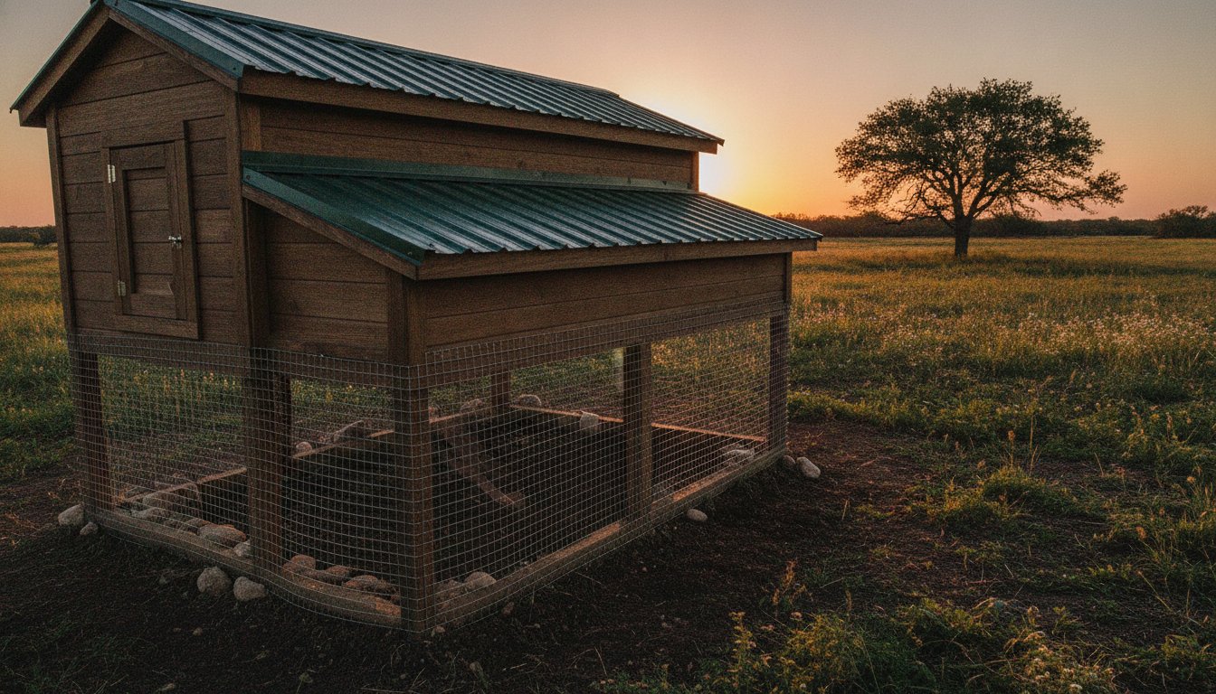 Predator Proof Chicken Coop Floor Guide: Securing Your Texas Flock