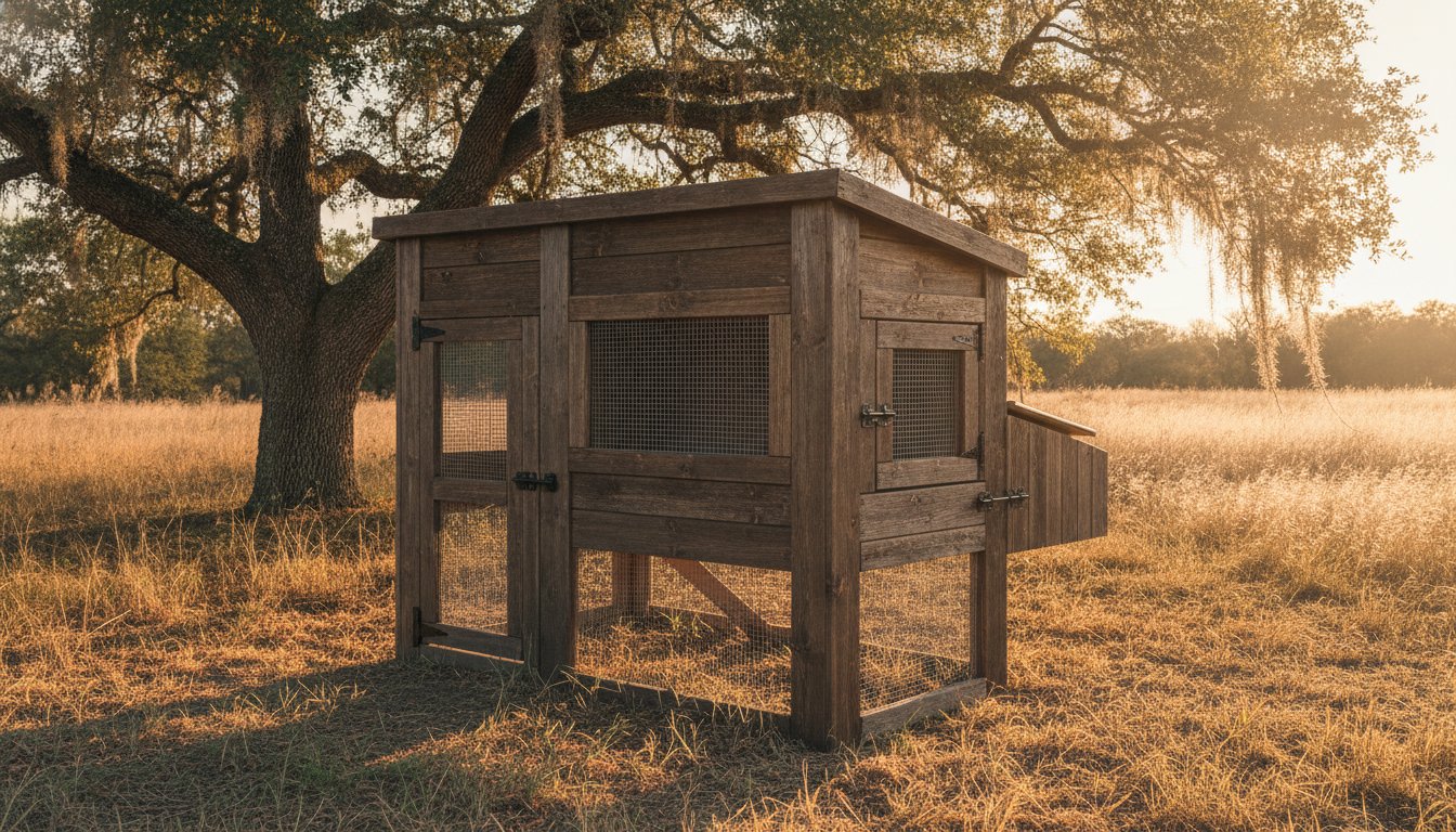 Predator Proof Chicken Coop Texas: The 2026 Security & Survival Guide