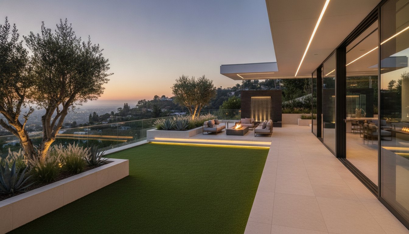 Premier Outdoor Living Space Contractors in Beverly Hills: Luxury Meets Sustainability