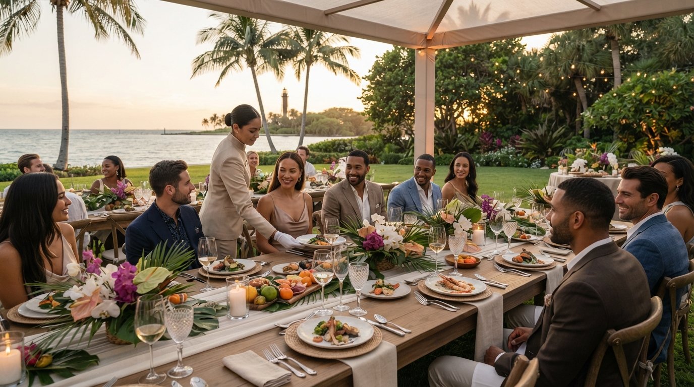 Premium Event Catering Jupiter Florida: The Luxury Buyer’s Guide (2026)