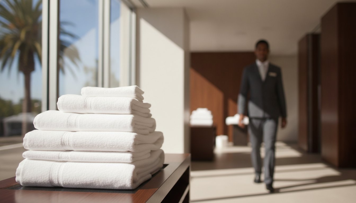 Premium Towel Laundry Service in Beverly Hills