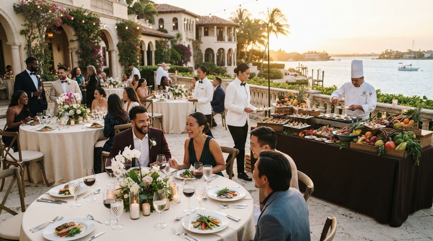 Premium Wedding Food Service: How to Create a Reception Guests Remember