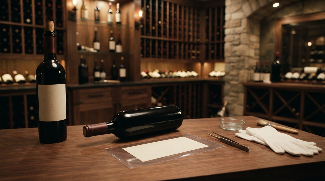 Preserving Wine Bottle Labels: Safe Ways to Save a Favorite