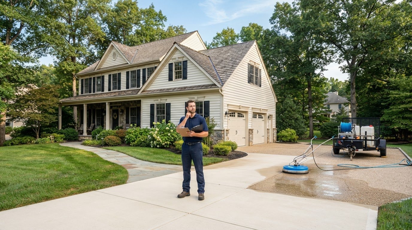 Pressure Washing Company Near Newtown, PA: What to Expect from a Local Expert