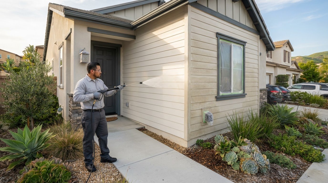 Pressure Washing Siding and Entryways: A Practical Guide
