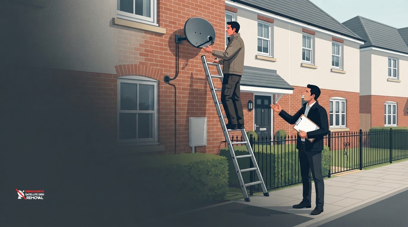 Previous Tenant Left a Satellite Dish: Who Is Responsible for Removing It