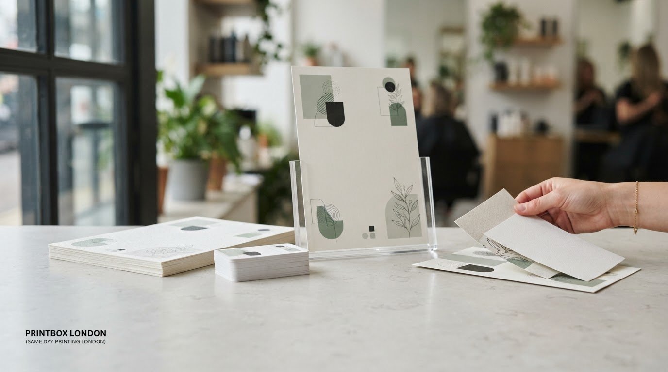 Printing a Salon Price List in London: Cost and Paper Choices