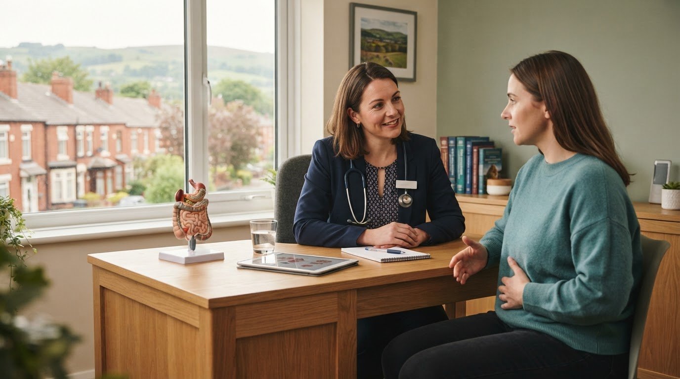 Private Assessment for Bloating and Gas in Wigan: What to Expect