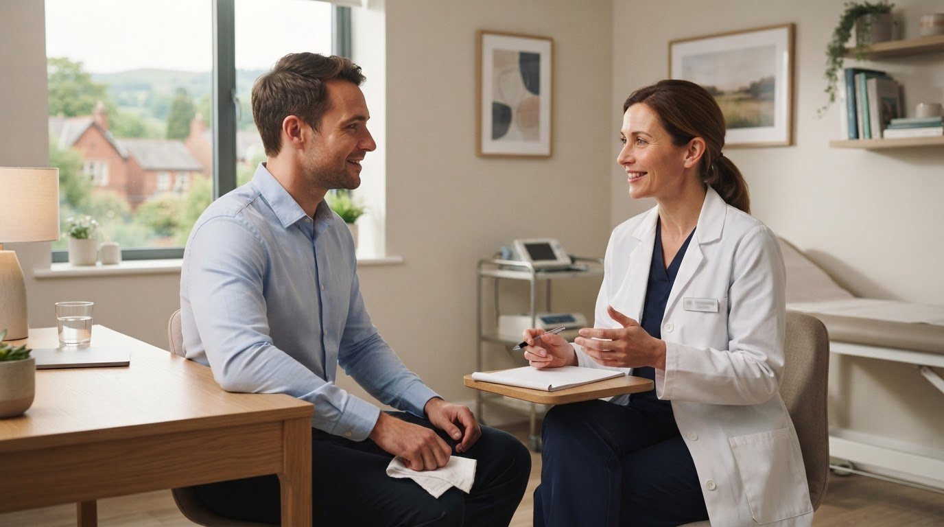 Private Dermatologist Consultation in Leigh for Excessive Sweating