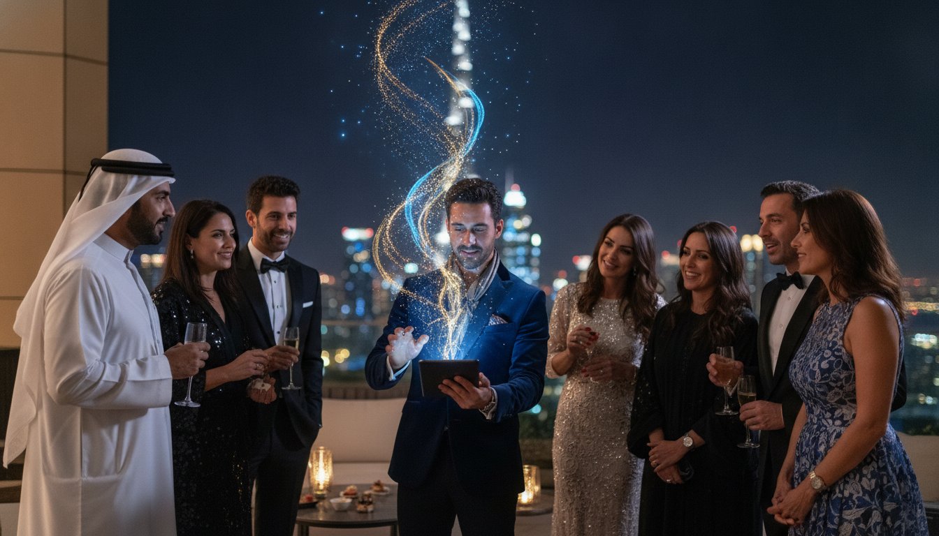 Private Event Entertainment UAE: The 2026 Guide to Sophisticated Magic