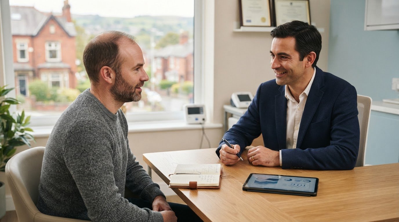 Private Hair Loss Consultation in Preston: Your Guide to Getting Clinical Advice