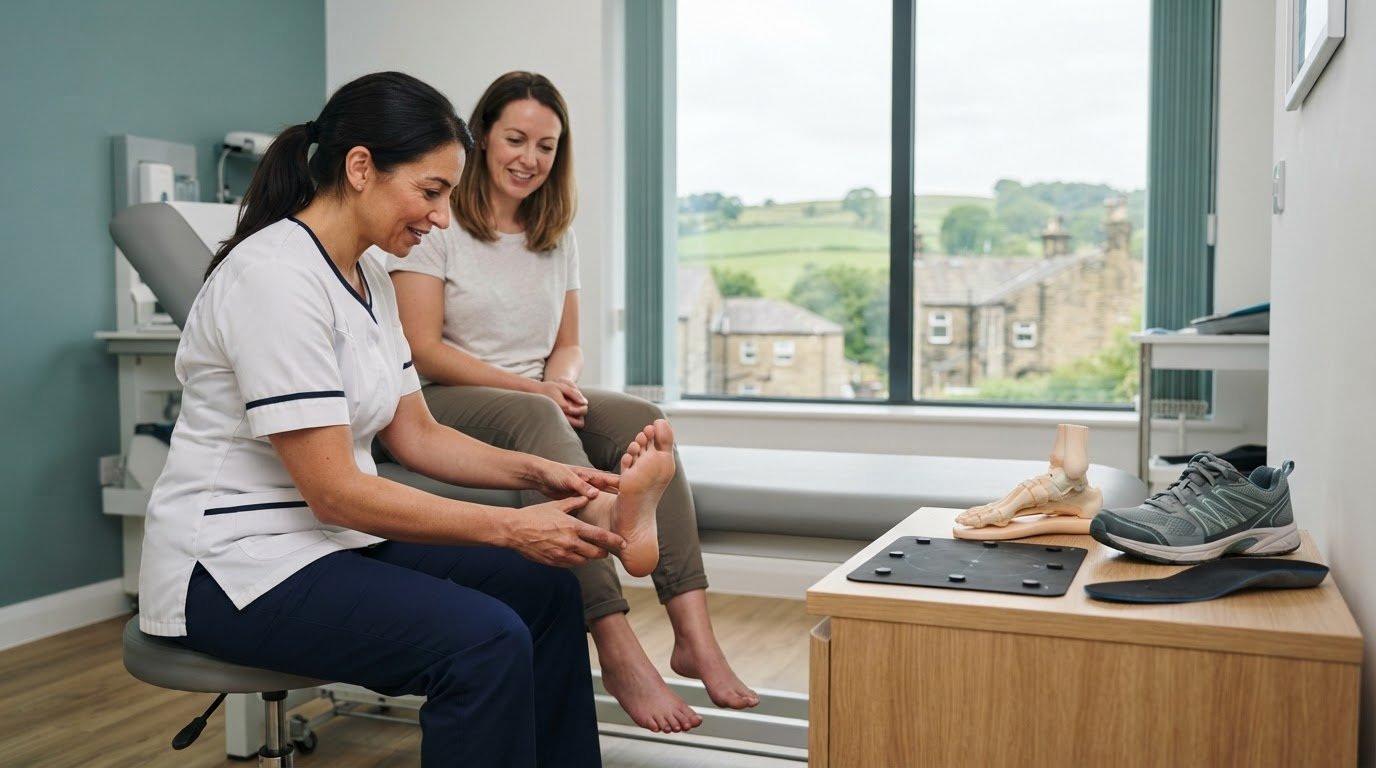 Private plantar fasciitis treatment in Wigan