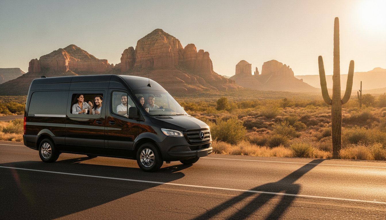 Private Shuttle Service Phoenix: Premium Group Travel to Sedona & Beyond