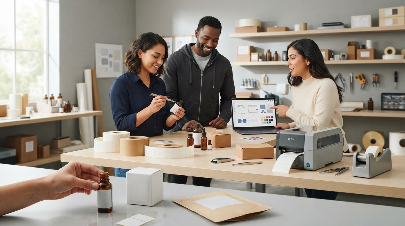 Product labeling solutions for startup teams