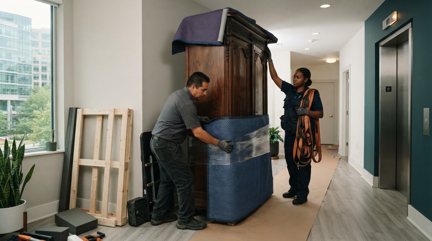 Professional Antique Packing in Reston: Heavy Item Guide