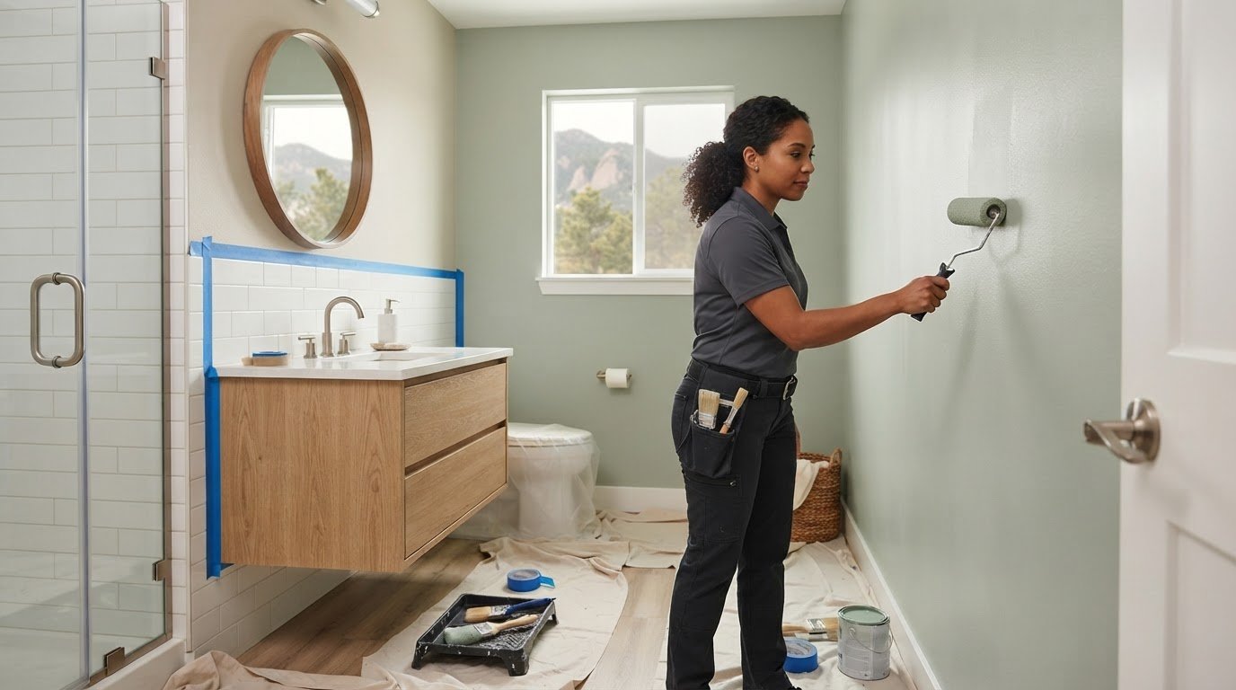 Professional Bathroom Painting Services for a Fresh, Lasting Finish