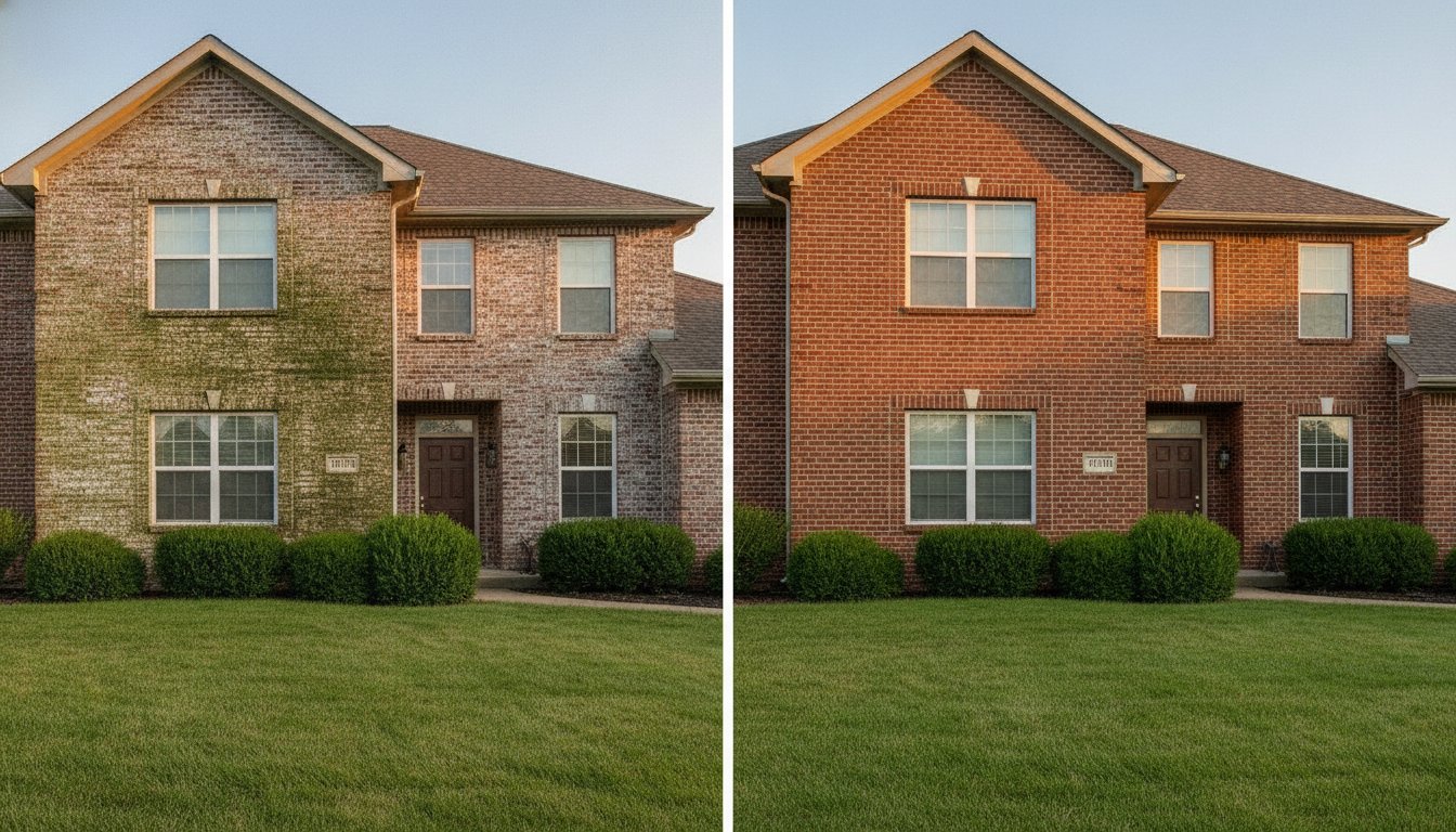 Professional Brick Exterior Cleaning in Elkhorn: The Ultimate Restoration Guide