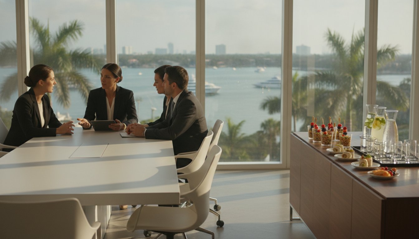 Professional Catering for Board Meetings: The Executive Planning Checklist