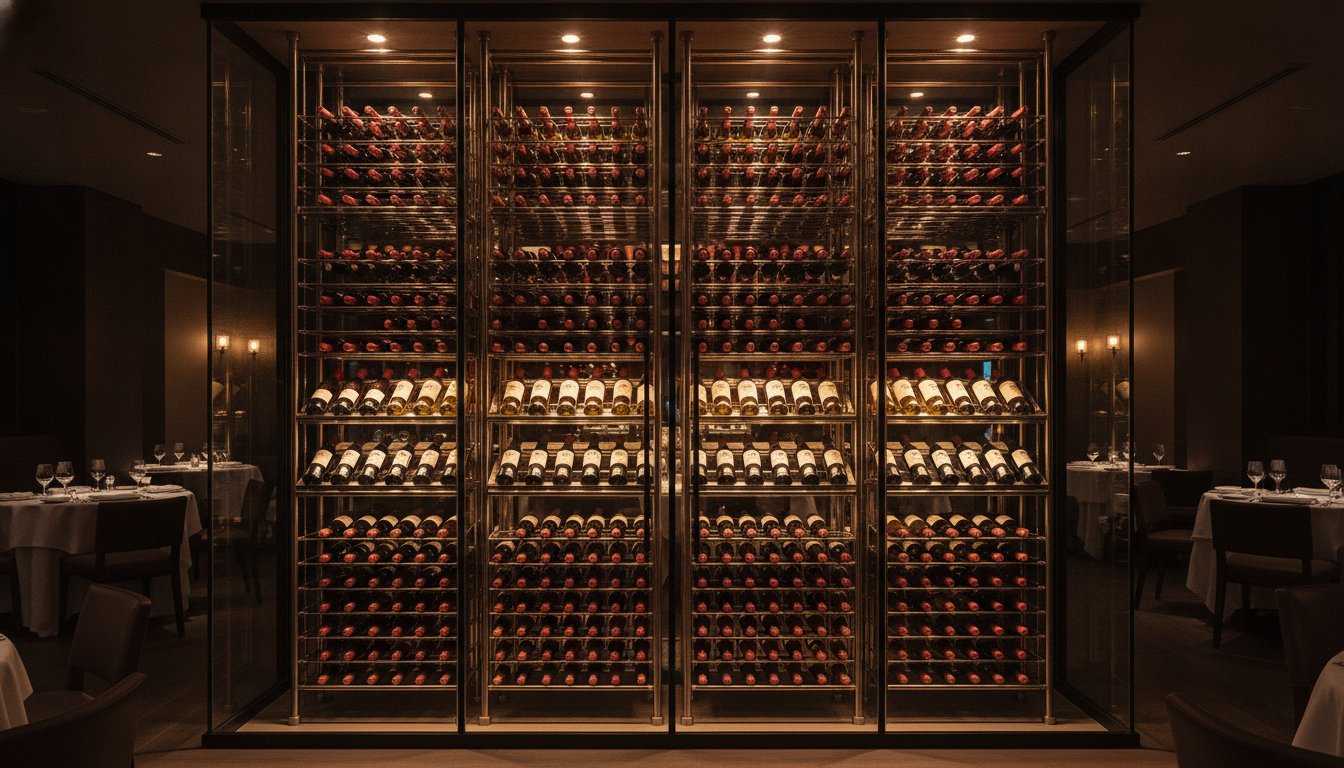 Professional Commercial Wine Cellar Design for Restaurants and Hospitality