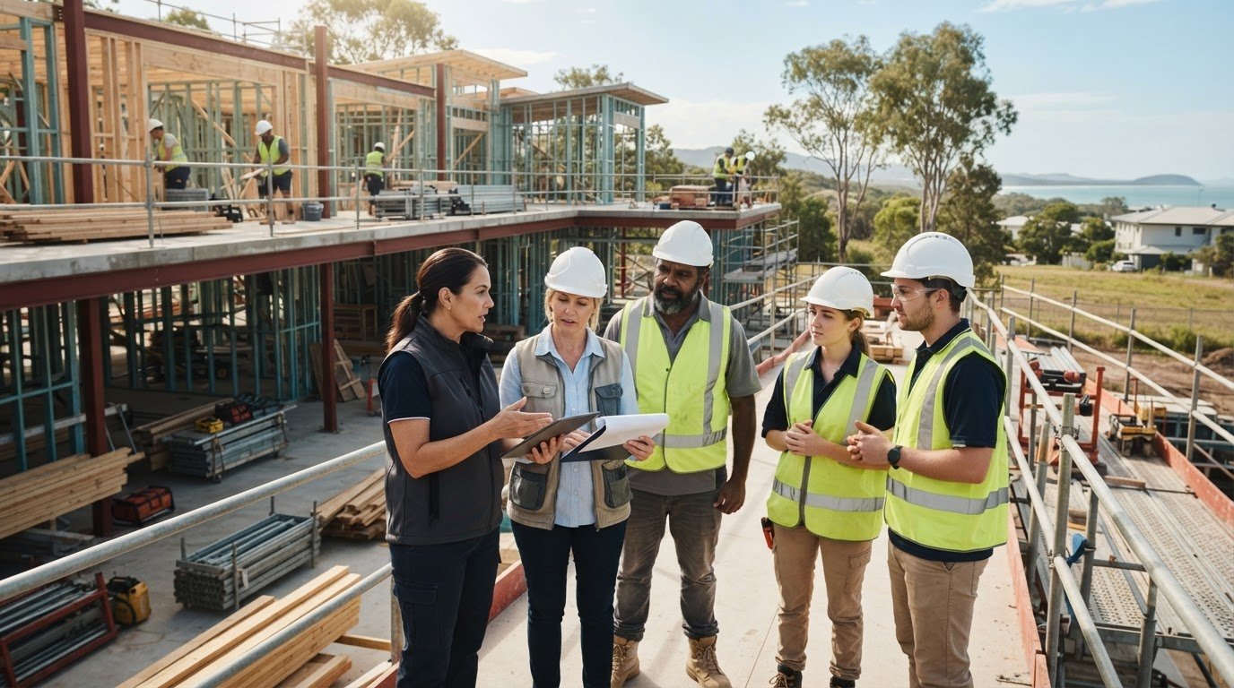Professional Construction Contractors in Australia: Skilled Trades and Project Support
