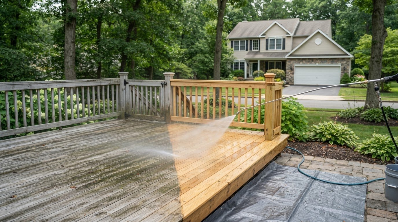 Professional Deck Cleaning and Staining Prep in Levittown: The 2026 Guide