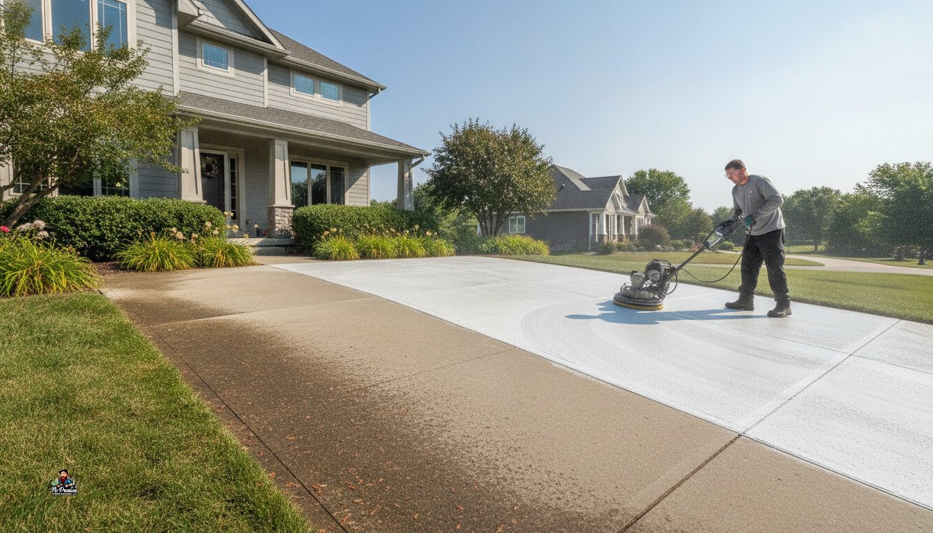 Professional Driveway Cleaning in Bennington, NE: Concrete Preservation & Restoration