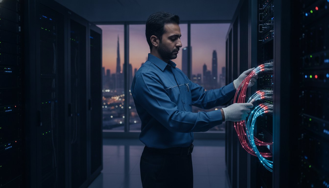 Professional Fiber Optic Installation for UAE Businesses