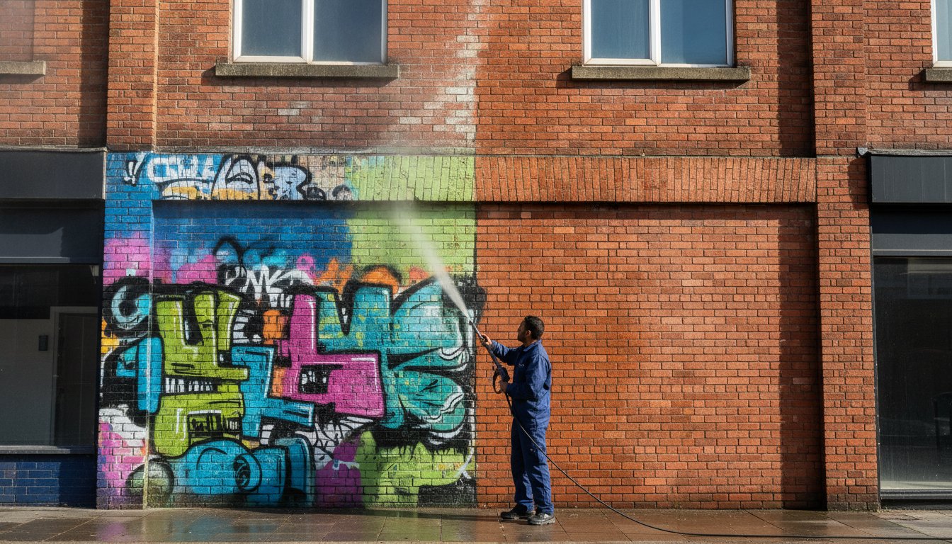 Professional Graffiti Removal in Wolverhampton: Rapid Property Restoration