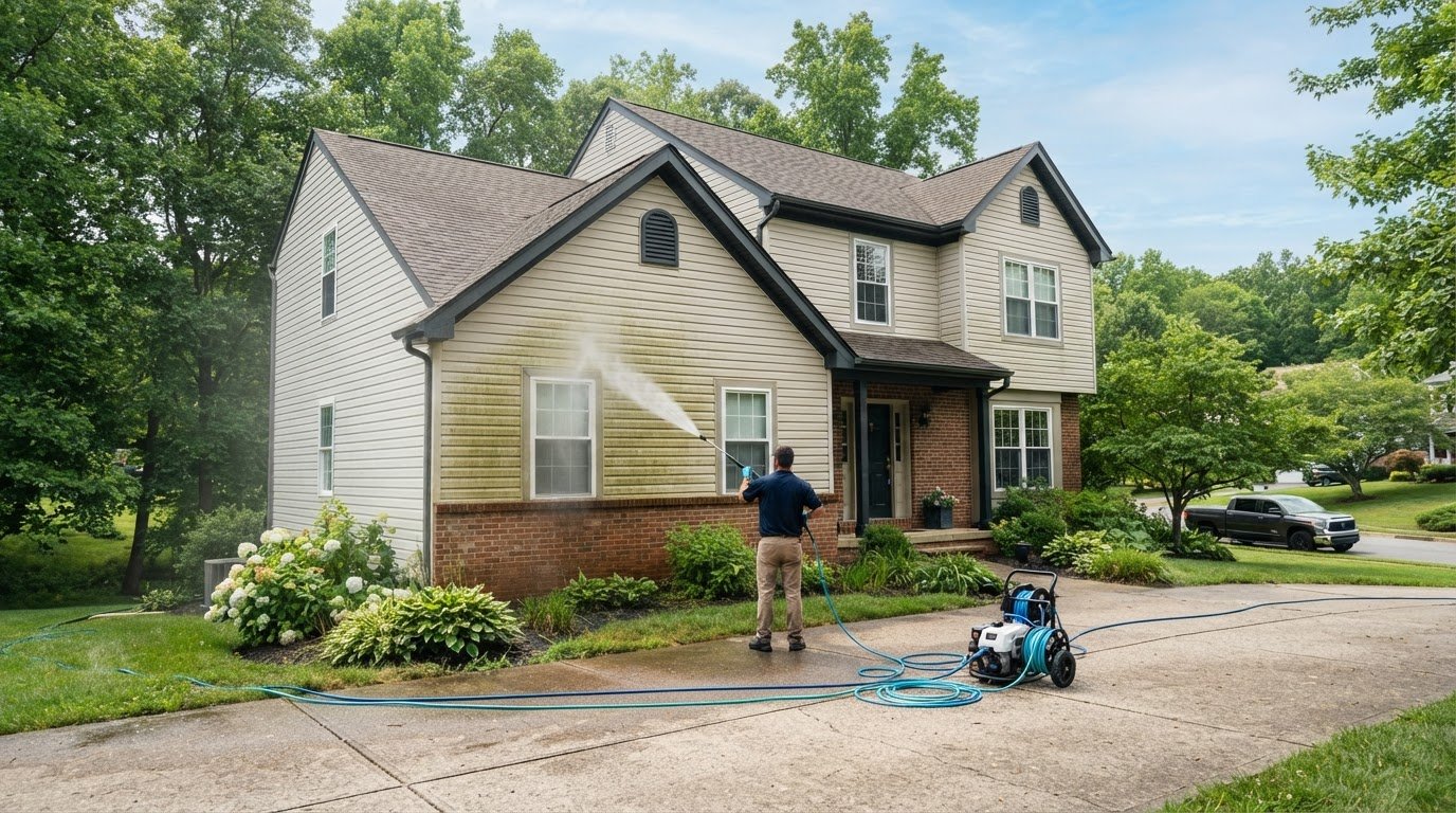 Professional House Wash Services in Montgomery County PA