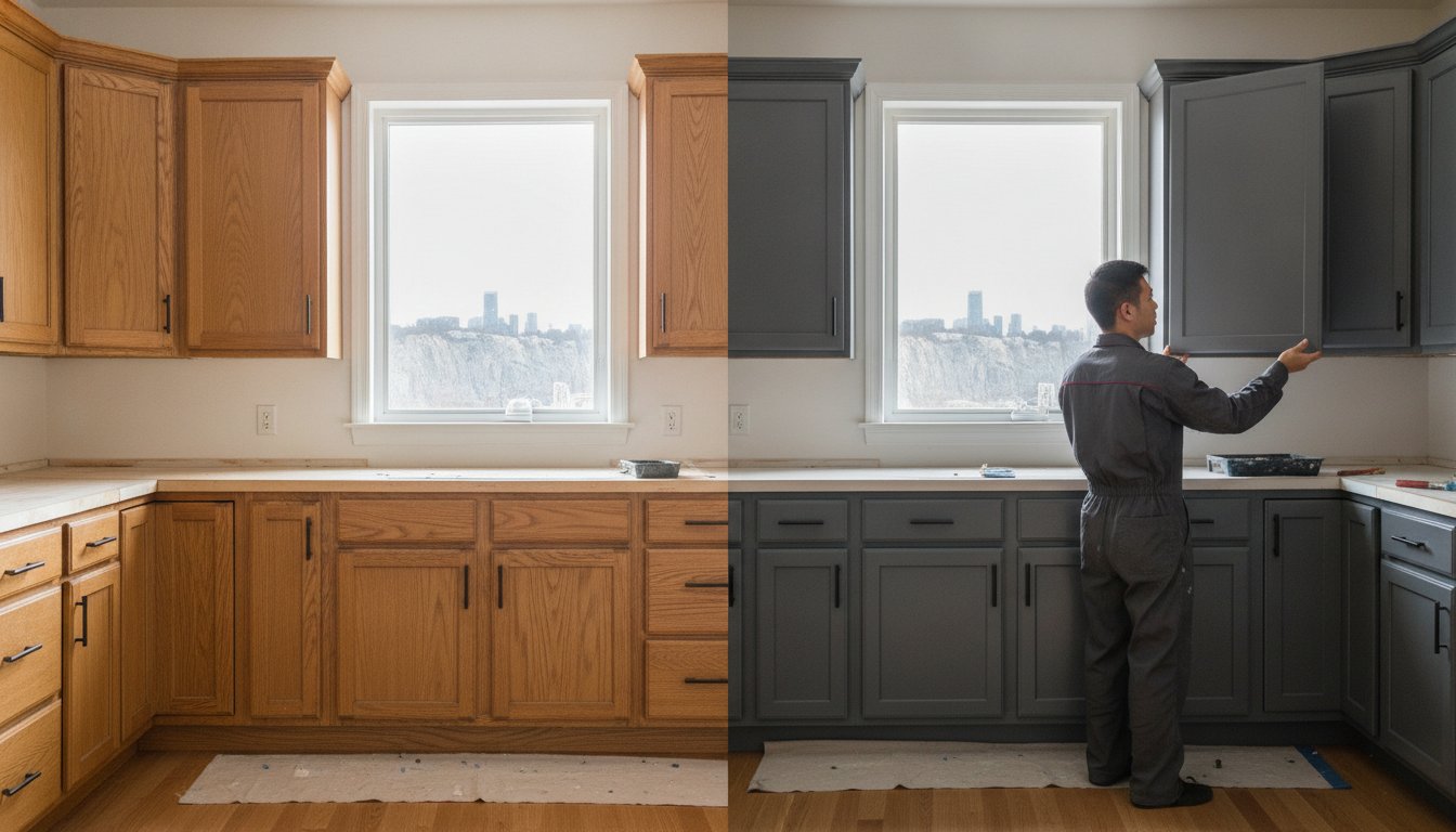 Professional Kitchen Cabinet Door Painting Service: The NJ Homeowner's Guide