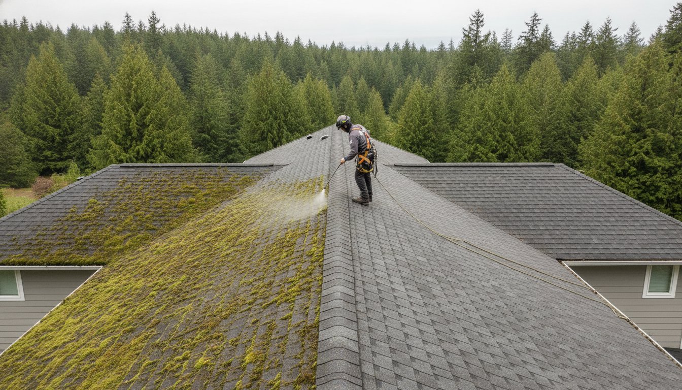 Professional Moss Removal: Protecting Your Vancouver Island Property