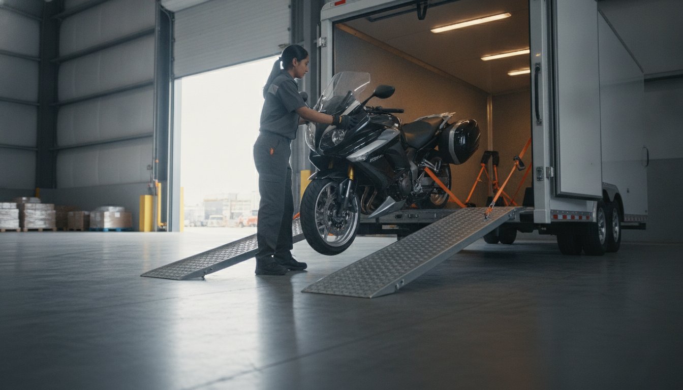 Professional Motorcycle Shipping: Secure Logistics for Your Valued Asset