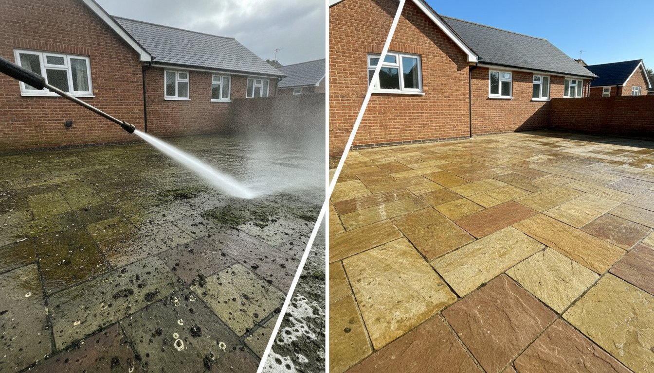 Professional Residential Pressure Washing in the West Midlands: Restore Your Kerb Appeal