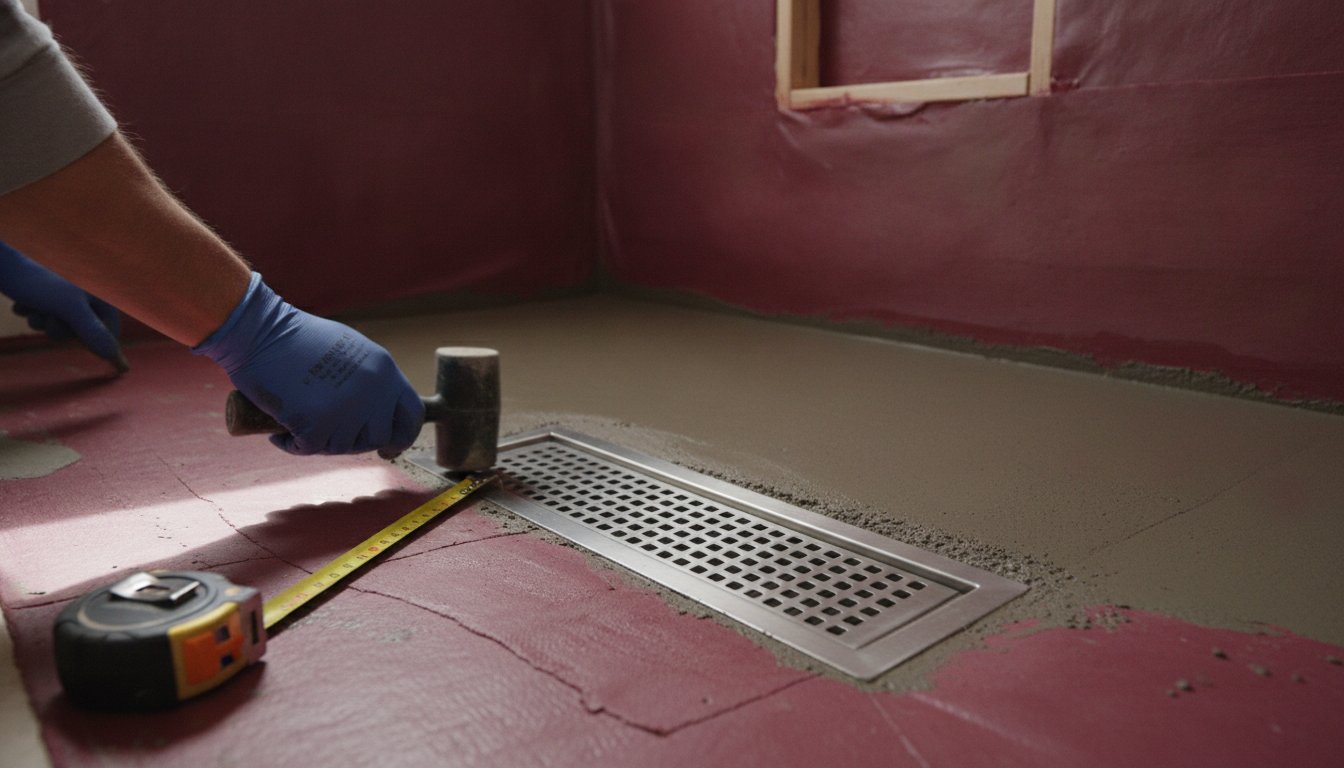 Professional Shower Hardware: The Contractor’s Guide to Drains, Niches, and Waterproofing
