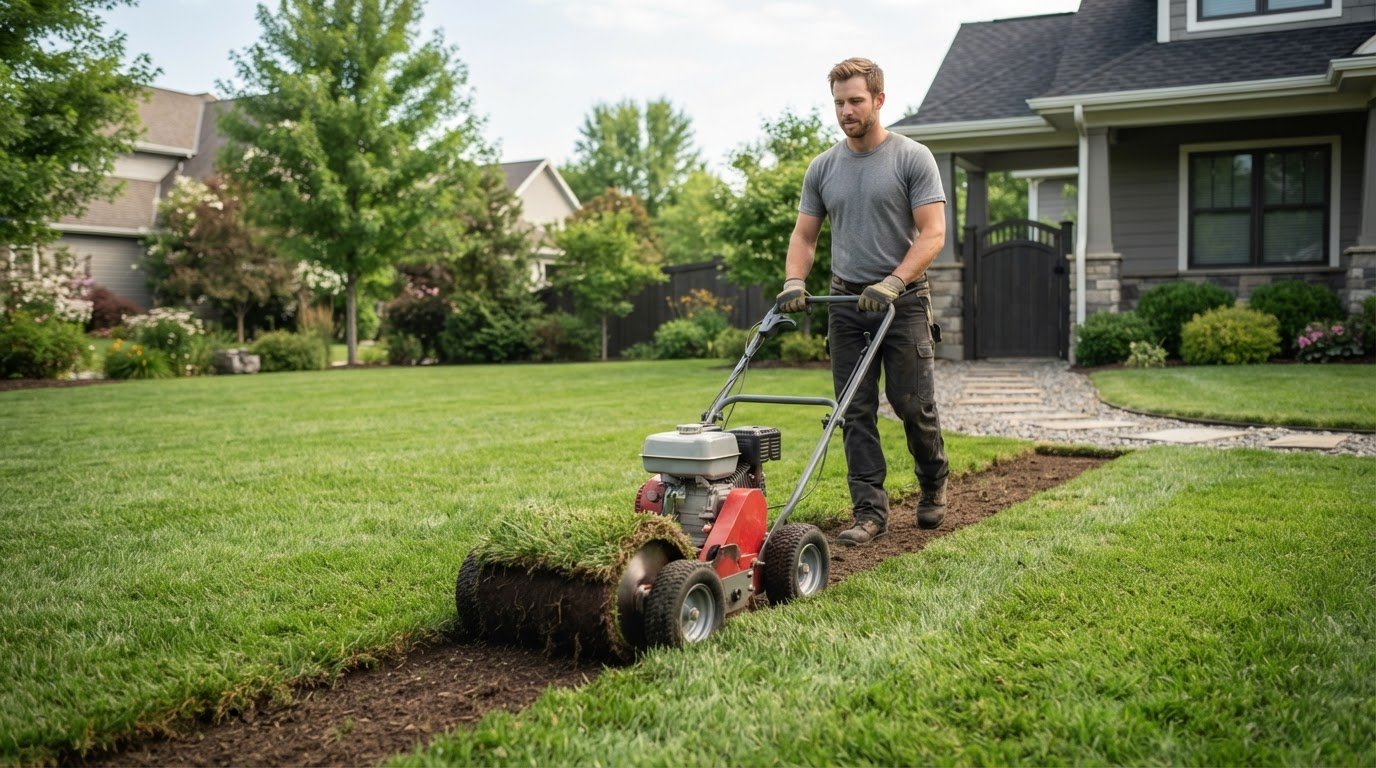 Professional Sod Cutter Rental Service for Lawn Removal