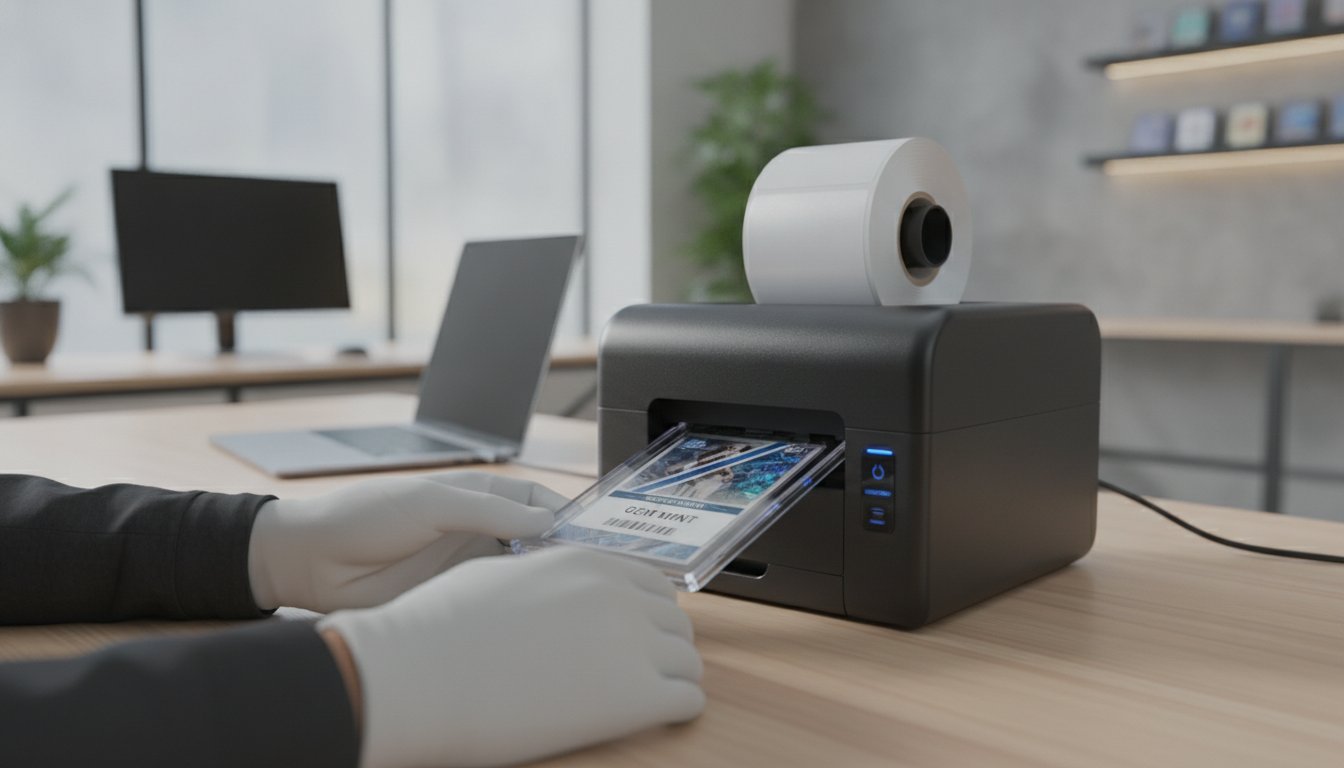 Professional Thermal Card Grading Label Solutions