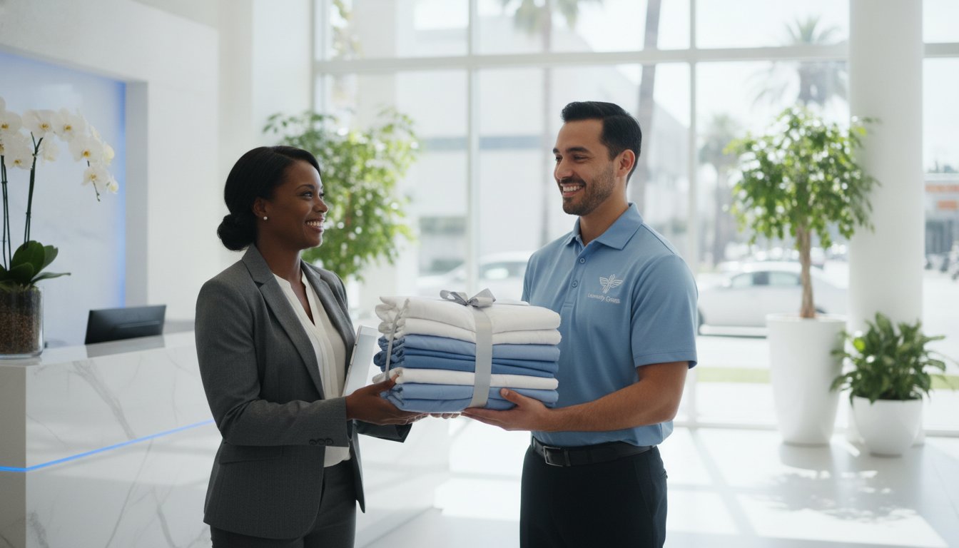 Professional Uniform Laundry Service in Beverly Hills