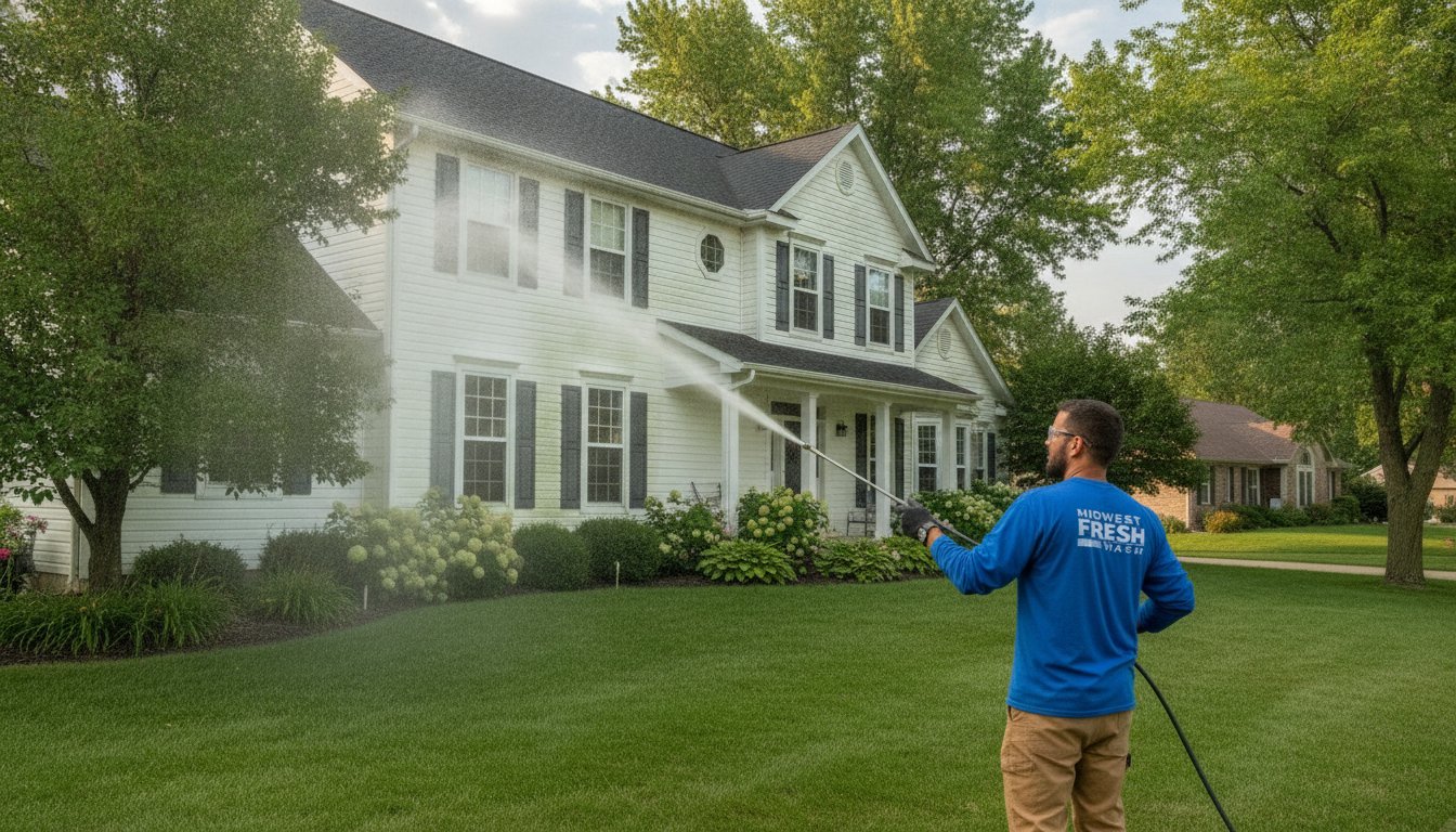 Professional Vinyl Siding Cleaning in Gretna, NE: The Soft Wash Advantage (2026)